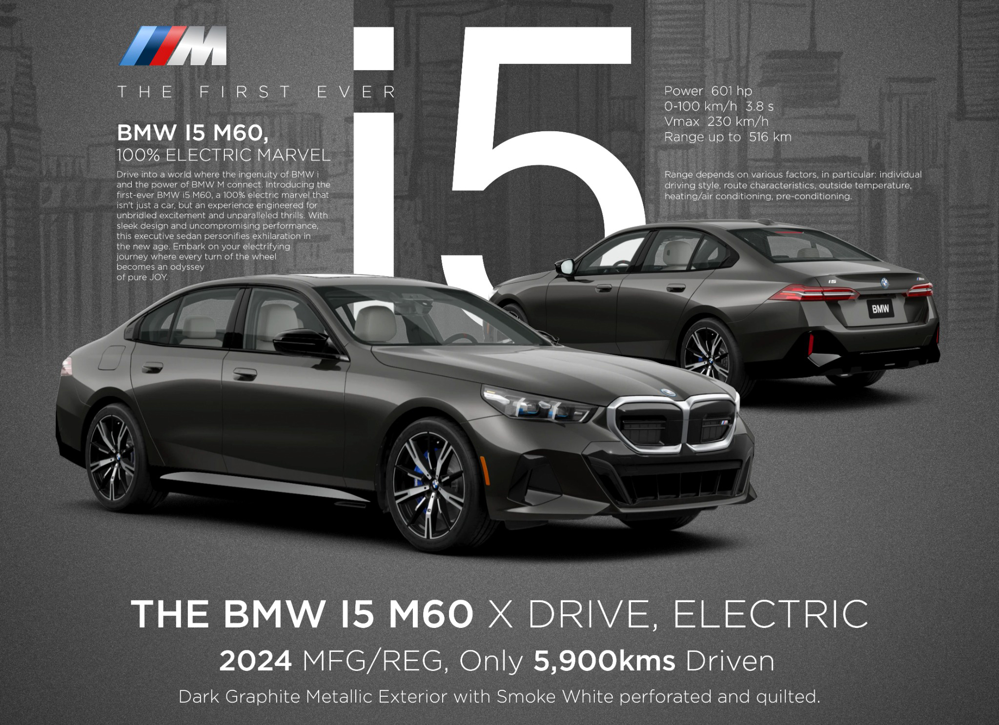 BMW I5 M60 X-DRIVE