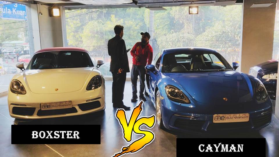 Porsche Boxster et Cayman 