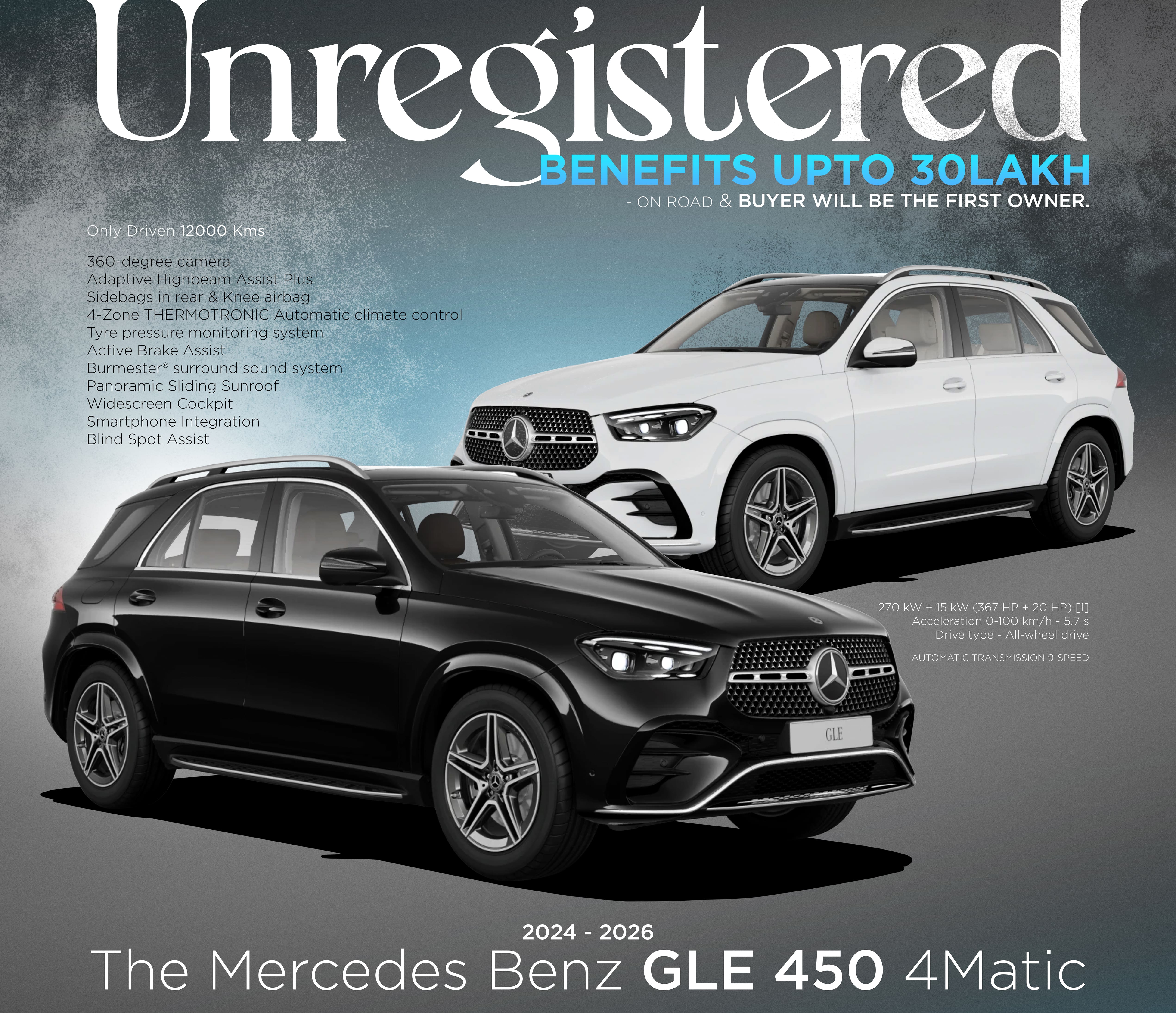 Mercedes-Benz GLE 450 4-MATIC AMG LINE