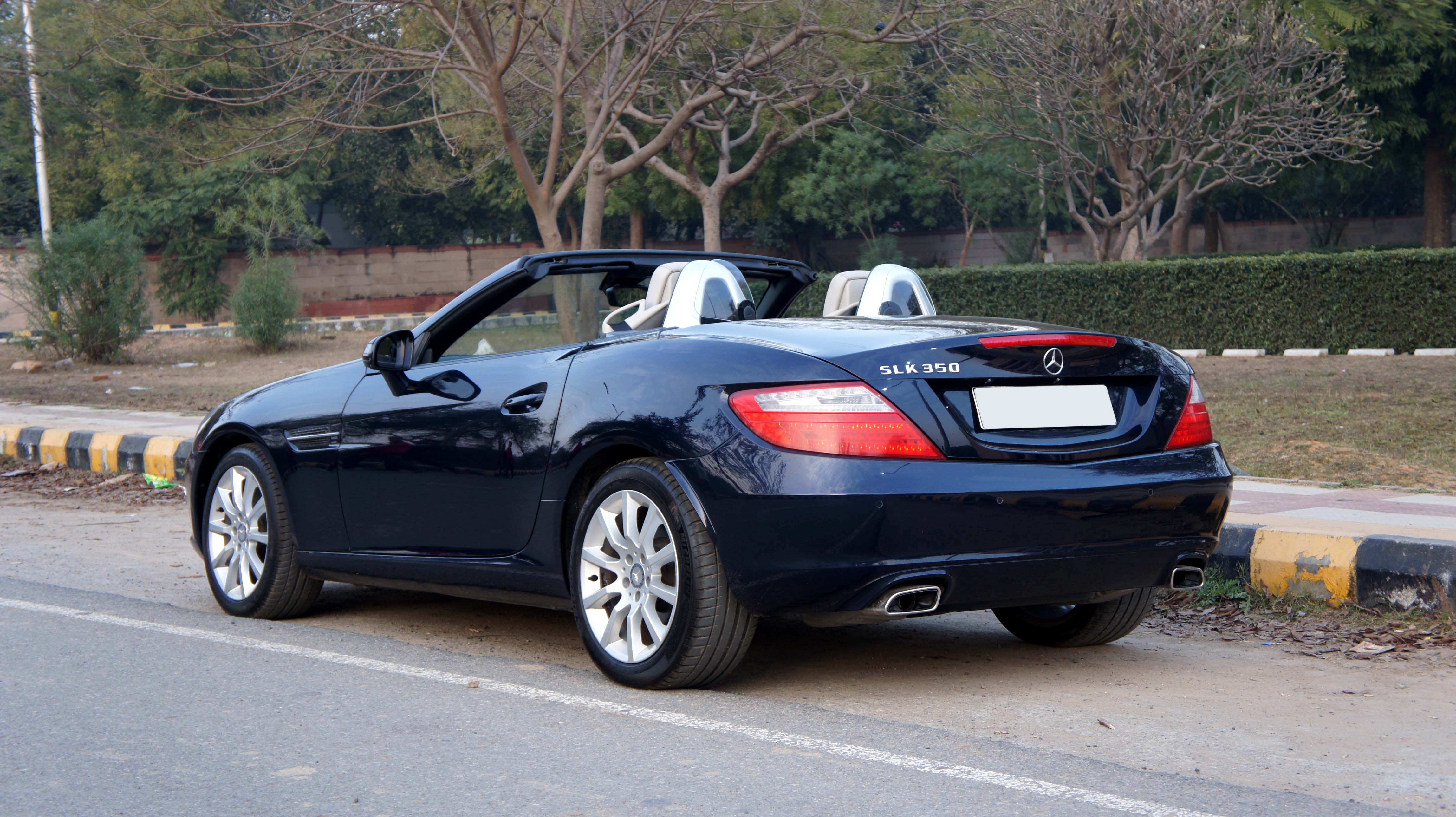 Buy Blue MercedesBenz SLK350 CONVERTIBLE At Best Price ABE