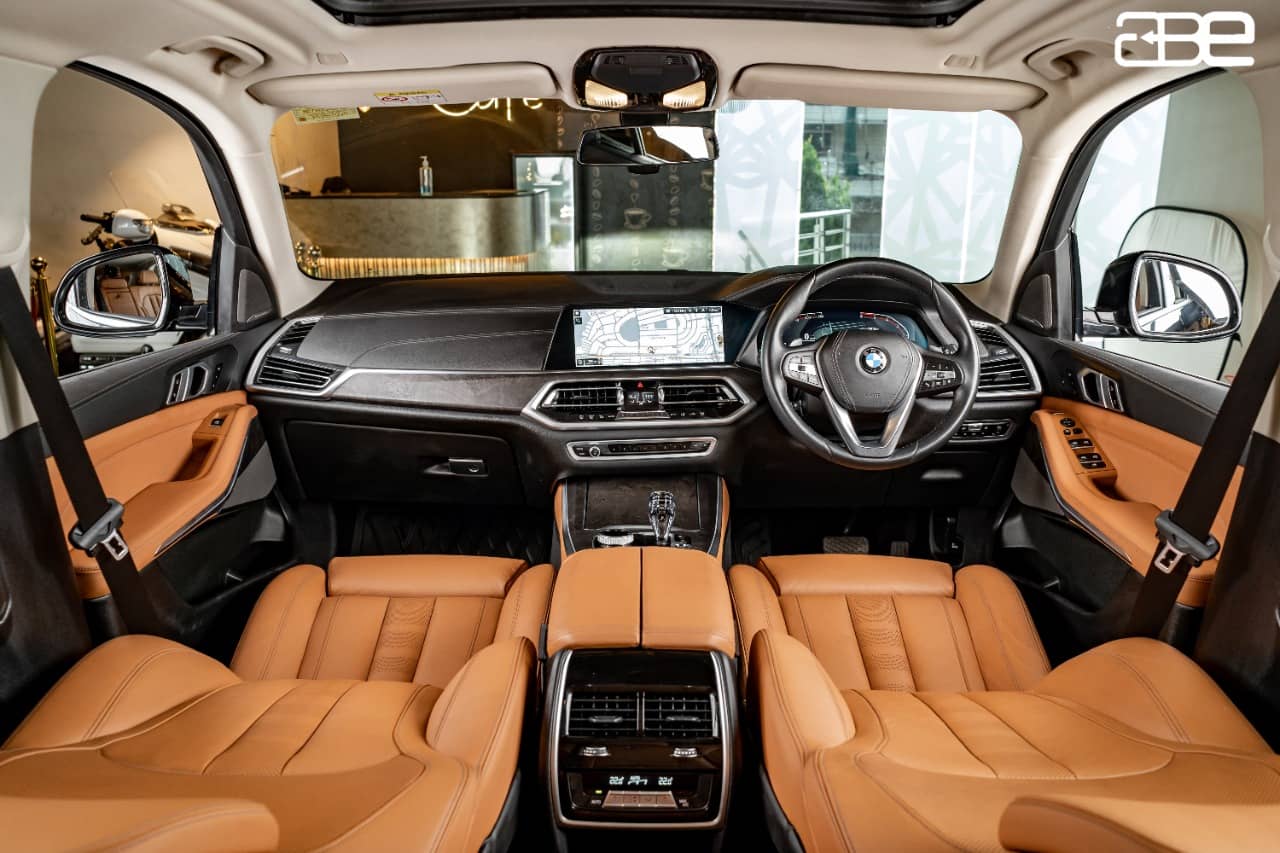 Hong Kong China March 25 2021  BMW THE 5 M550i xDrive Interior March 25  2021 in Hong Kong Stock Photo  Alamy