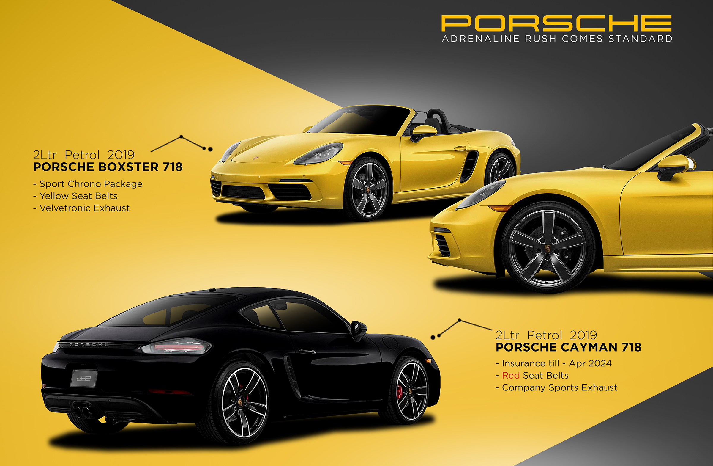 Porsche BOXSTER 718