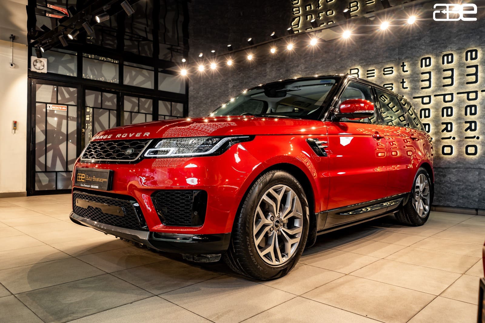 Buy Red Second Hand Range Rover Sport HSE ABE